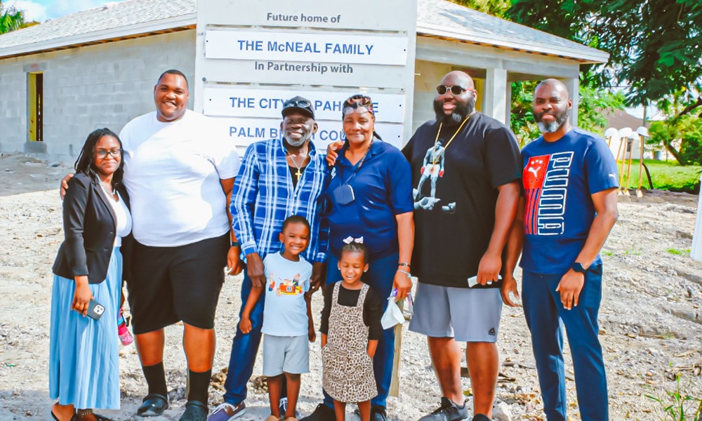 The McNeal Family Habitat Partner Family