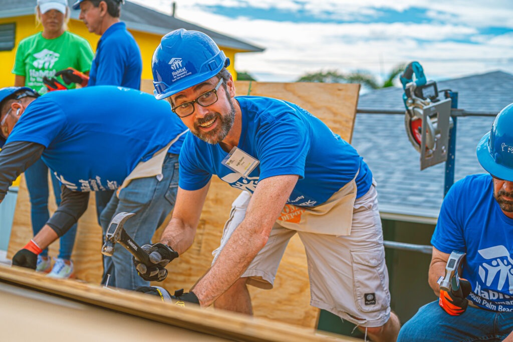 Angelo CEO build - Habitat for Humanity