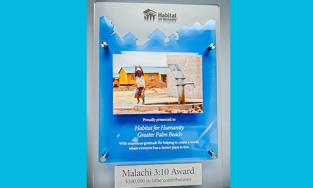 The Malachi 3:10 Award