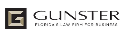 Gunster corporate law firm Logo