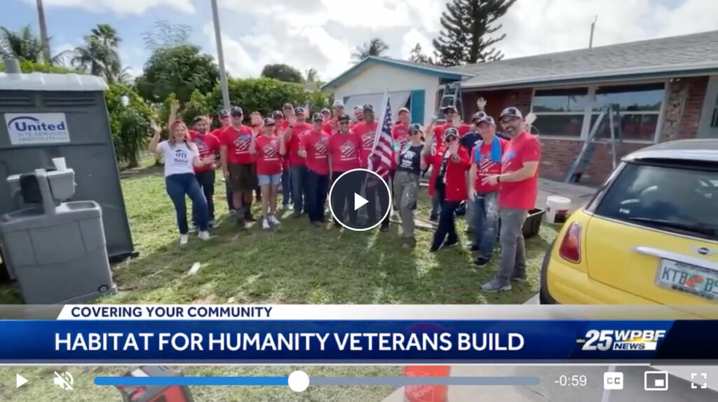 2024 VETERANS BUILD FEATURED ON WPBF25